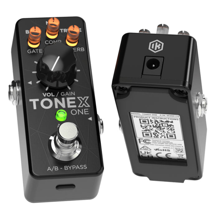 IK Multimedia | TONEX ONE | AI Modelling Amp & Effects Pedal | PRE-ORDER (JUNE Shipment)
