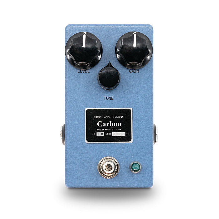 Browne Amp | CARBON V1 | Overdrive Pedal | The BLUE Side of The PROTEIN Overdrive