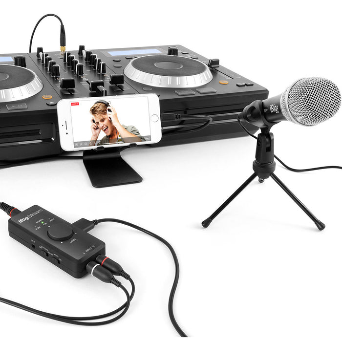 IK Multimedia | iRig STREAM | Streaming Audio Interface for iOS, Android, Mac, and PC