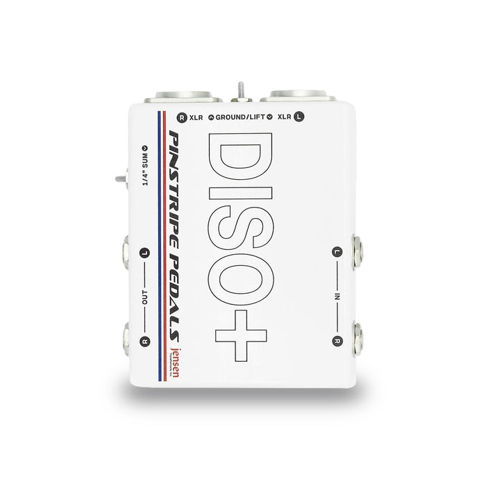 Pinstripe Pedals | DISO Plus | Dual / Stereo Summing Isolator DI | w/ Jensen Transformer