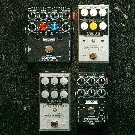 Compression Pedals: FET vs VCA or Origin Effects vs BECOS FX - Gsus4