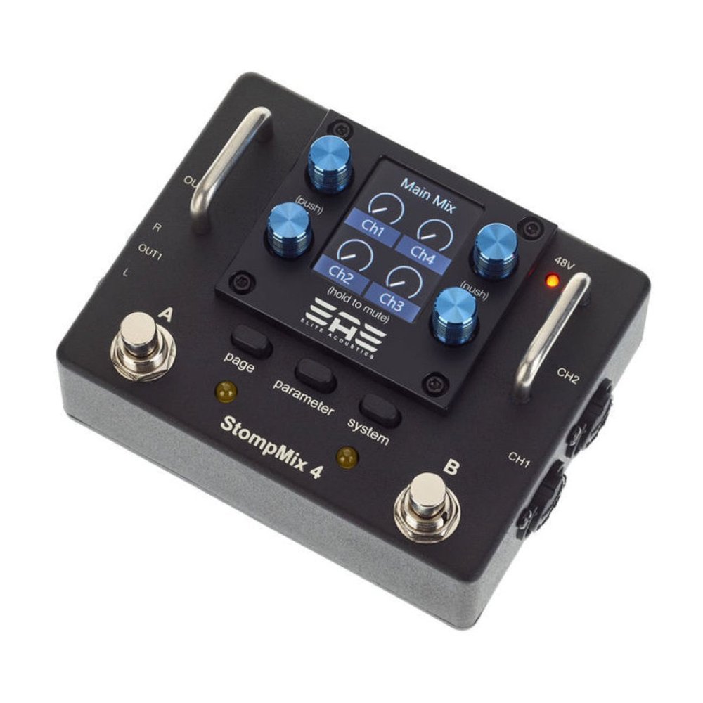 Elite Acoustic | EAE | StompMix 4 | Frequent Q&A and Firmware Update Info - Gsus4