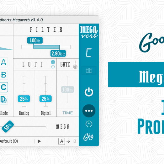 Goodhertz MegaVerb 1+1 Promotion - Gsus4