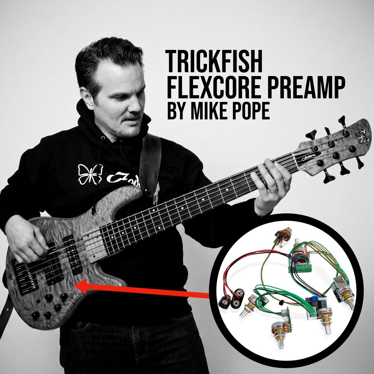 Trickfish FlexCore & J-Core Preamp Guide: Mike Pope-Designed Bass Upgrade for Fodera-Inspired Tone