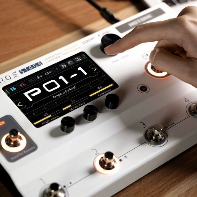Hotone AMPERO II STAGE: One of the Best Value Amp Modeller & Multi Effects Boards for Guitarists - Gsus4