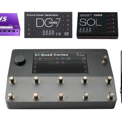 How to Power Neural DSP Quad Cortex, Line 6 HX Stomp/XL, and Eventide H9/H90 on Your Pedalboard - Gsus4