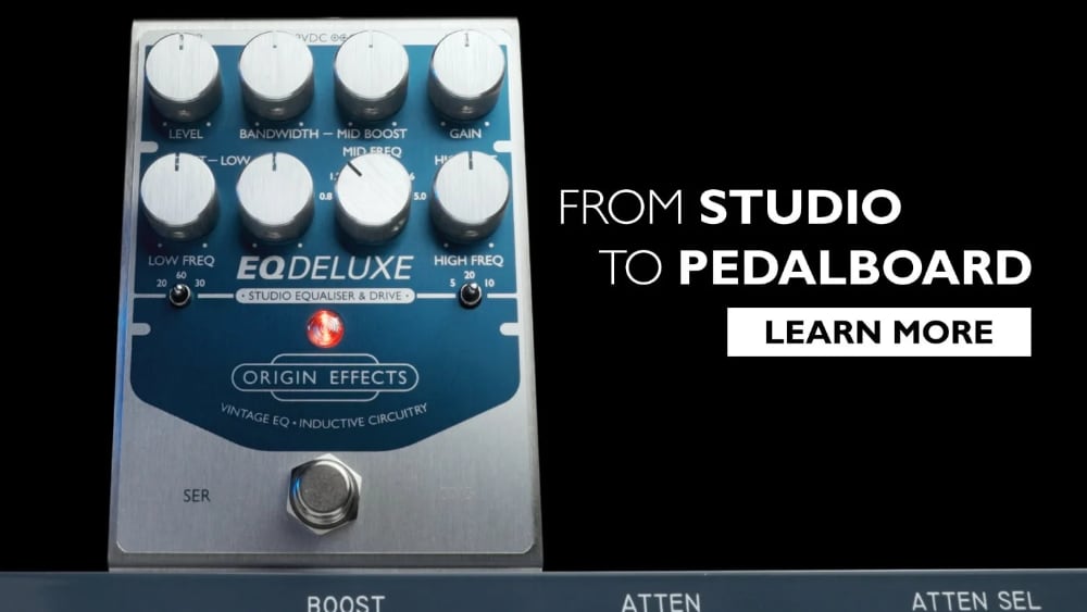 Origin Effects EQDELUXE: Pultec EQ In a Pedal Explained. - Gsus4