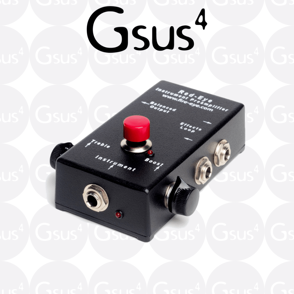 Red-Eye Preamp - Transducers, Piezo Pickups & Mics - Gsus4