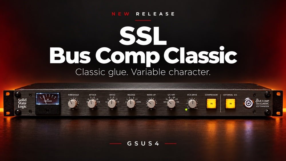 SSL's NEW Bus Comp Classic: New Analogue Compressor - Gsus4