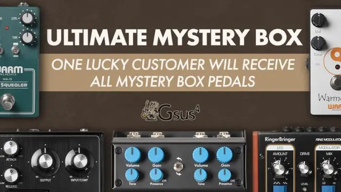 Hey, What's in the box!?? - Warm Audio's Pedal Mystery Box is here!