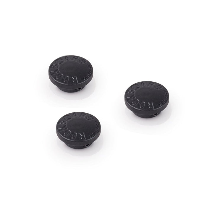 Rockboard | StomPete BigToe Footswitch Toppers | Set of 3 | Black