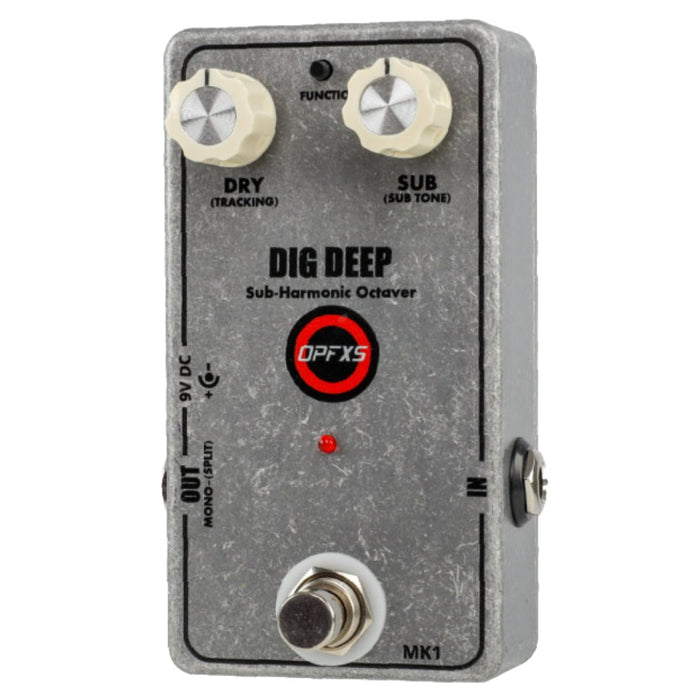 OPFXS Dig Deep MK1 Sub-Harmonic Octaver Pedal