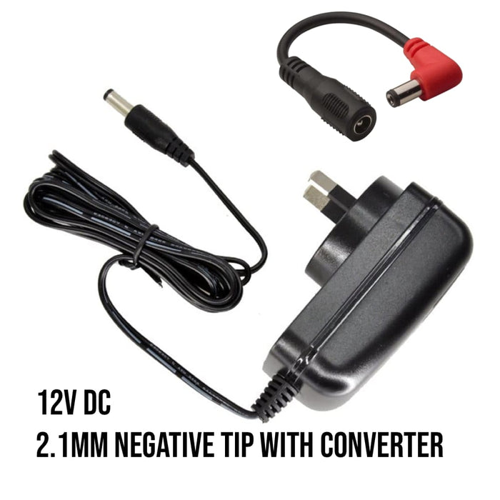 12V DC Power Supply | 1,000 mAh 2.1mm Center Positive | AU Plug (12V - DC - Positive - Centre - 2) - Gsus4