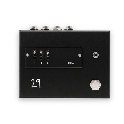 29 Pedals EUNA - Limited Black - Elite Unity Amplifier The Ultimate "TONE SUCK" Cure (AUD-TN-EUNA-BLK) - Gsus4