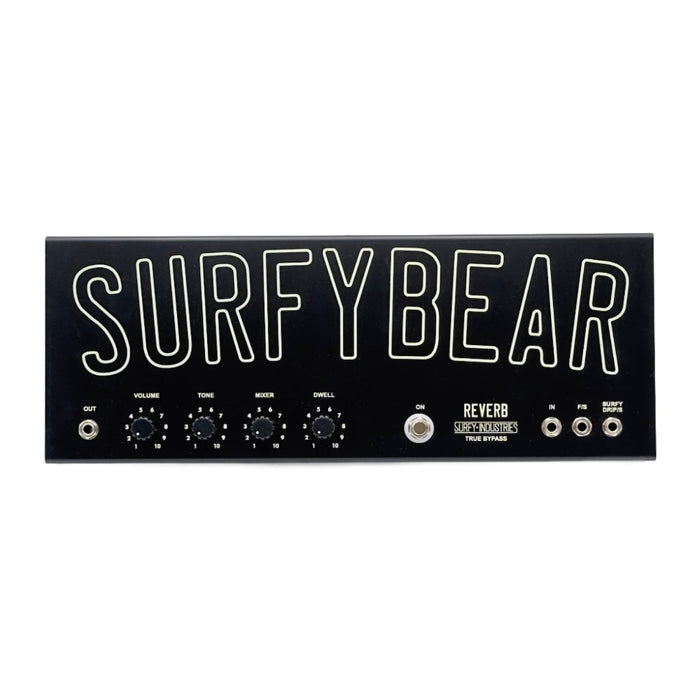 Surfy Industries | SurfyBear Metal V2 | Spring Reverb | Black