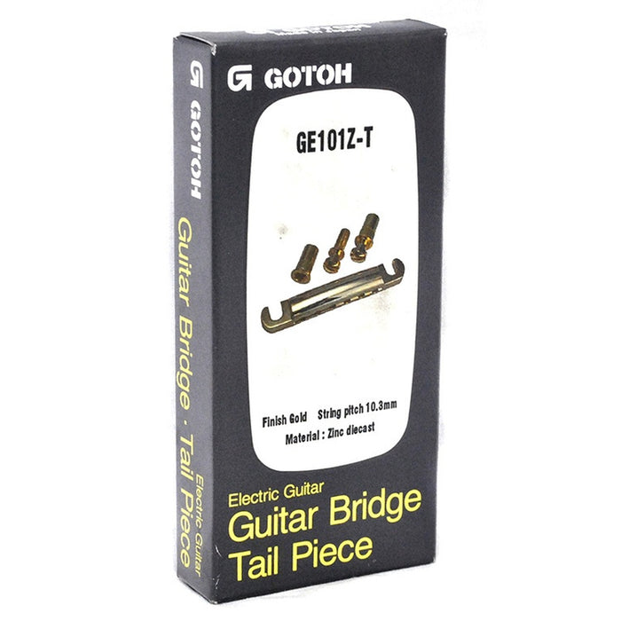 Gotoh GE101ZT Series Stop Tailpiece in Gold Finish