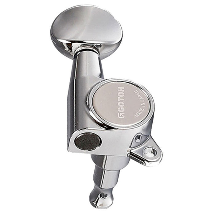 Gotoh SG381 Series Electric Guitar Tuning Machines in Chrome Finish (6-inline)