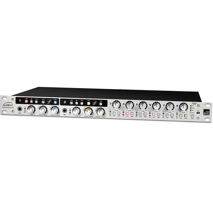 Audient ASP800 8Ch Mic-Pre & ADC w/ Variable Tone Controls HMX & IRON