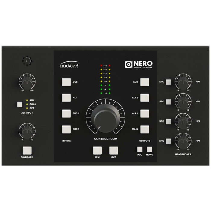 Audient NERO Desktop Monitor Controller w/ Precision Matched Attenuation Technology