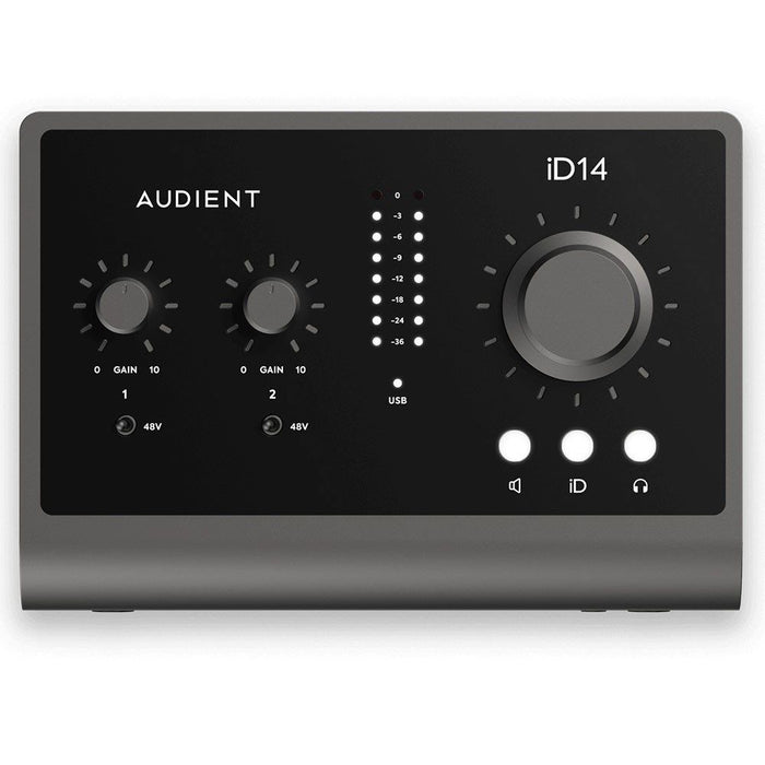 Audient iD14 MK2 10-In/6-Out Professional Audio Interface