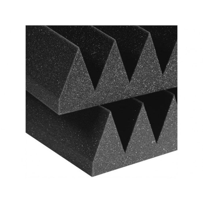 Auralex 4 Inch Studiofoam Wedge 2x2 Foot Panels - Charcoal x 6