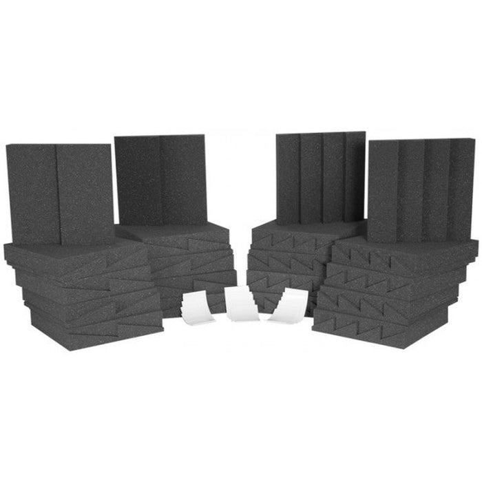 Auralex D36 Room Kit: Charcoal + Charcoal x 36 Panels
