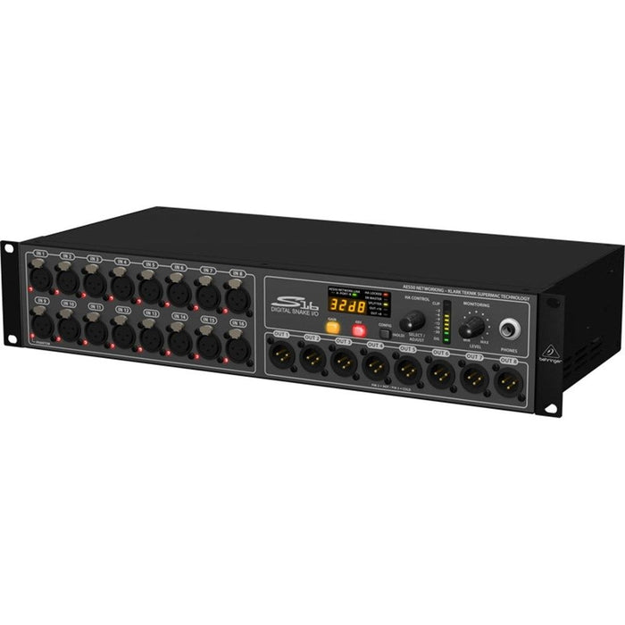 Behringer S16 Digital Snake Stage Box w/ 16 MIDAS Preamps