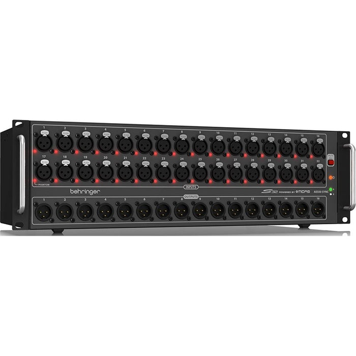 Behringer S32 Digital Snake Stage Box w/ 32 MIDAS Preamps