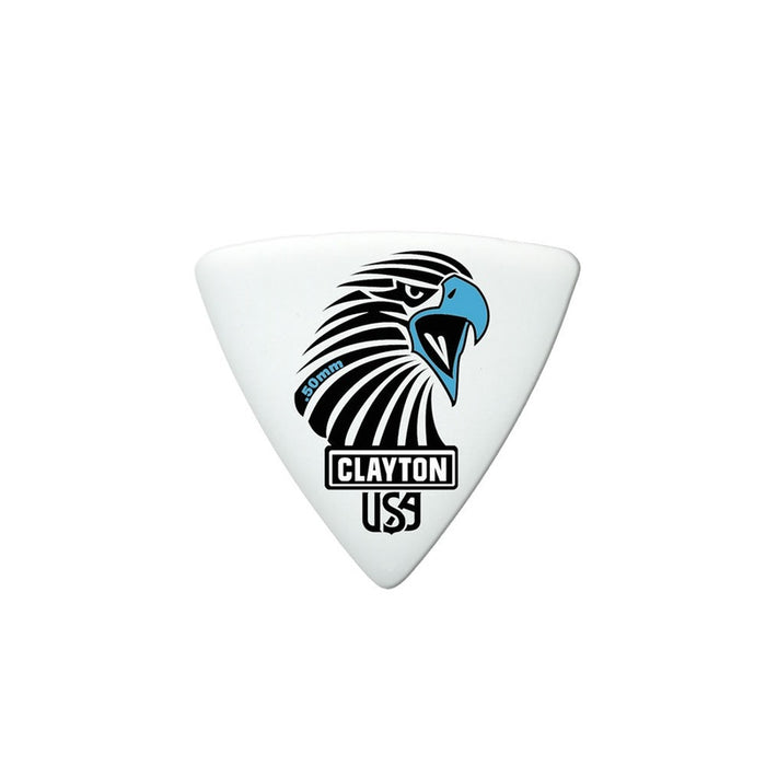 Clayton Acetal Eagle Sharp Triangle Guitar Picks (0.50mm) - 12pk