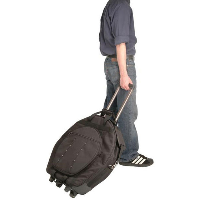 On-Stage Deluxe Cymbal Trolley Bag with Wheels