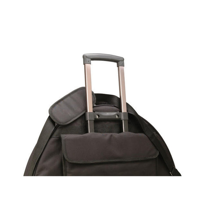 On-Stage Deluxe Cymbal Trolley Bag with Wheels