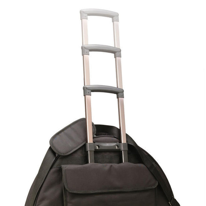 On-Stage Deluxe Cymbal Trolley Bag with Wheels