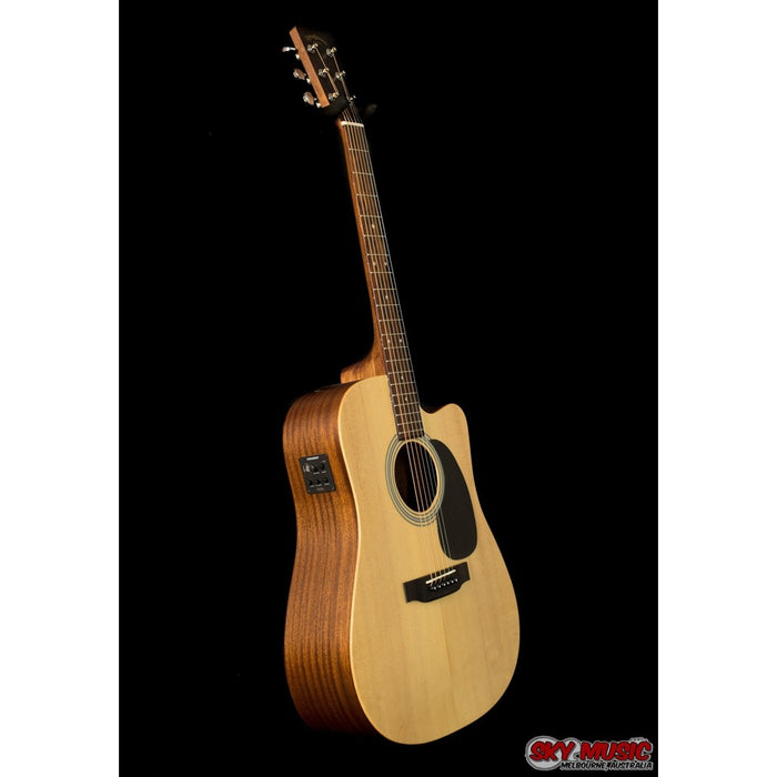 Sigma DMC-STE+ Dreadnought Cutway with Electronics