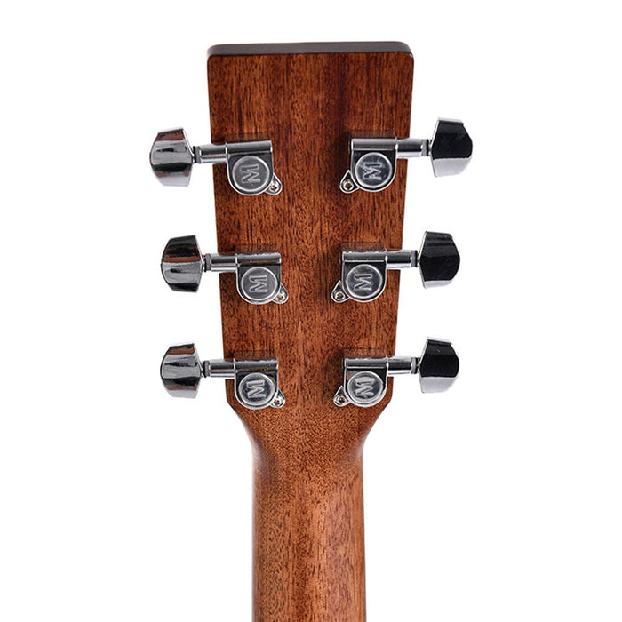 Sigma - DTC-1E-SB Acoustic Guitar w/ Solid Spruce Top Cutaway & Pickup - Sunburst