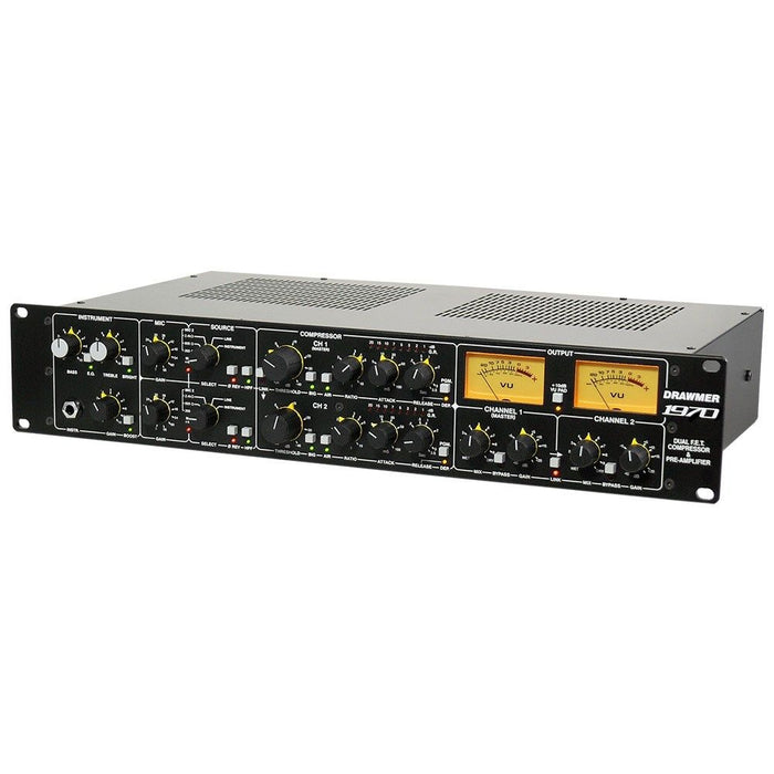 Drawmer 1970 Dual Channel FET Compressor & Preamp