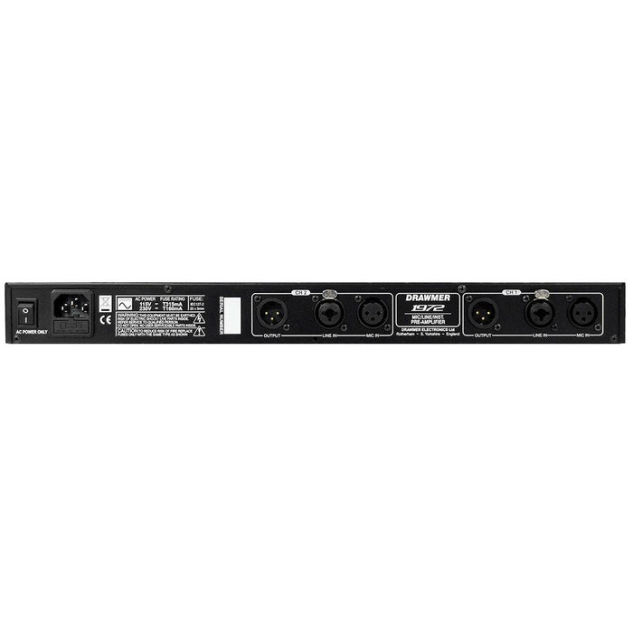 Drawmer 1972 Dual Channel Preamp