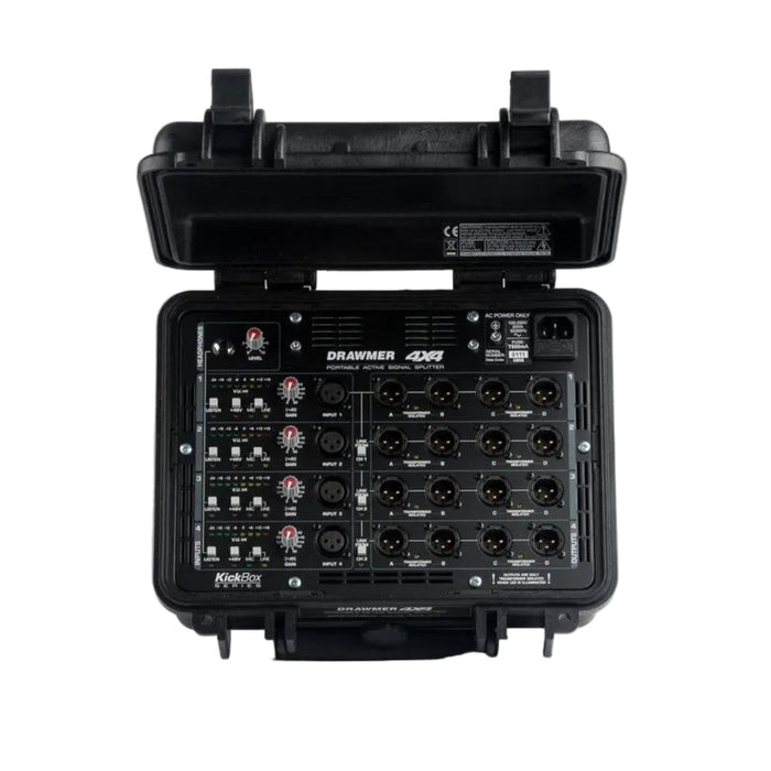 Drawmer Kickbox 4×4 Portable Active Splitter