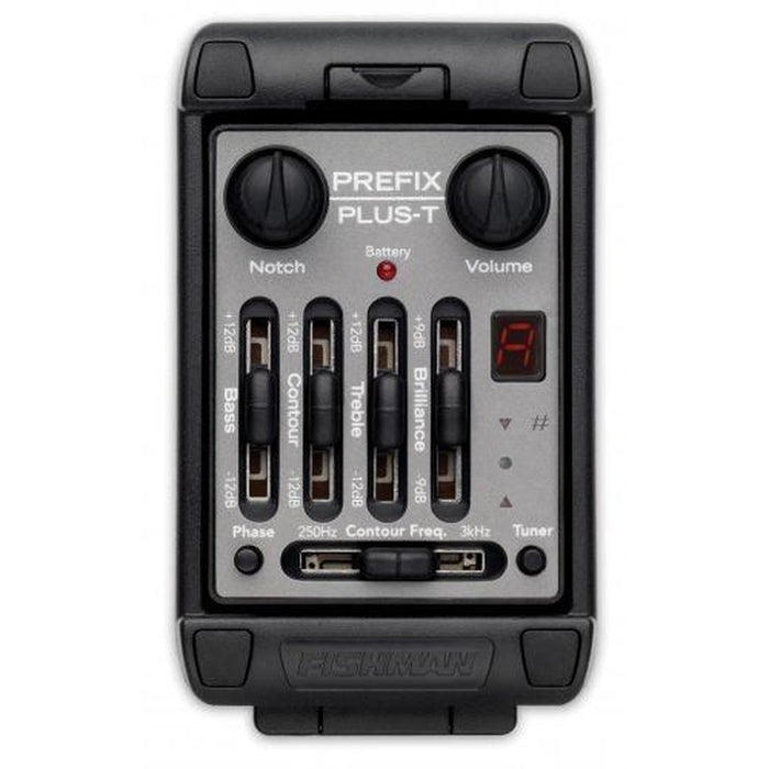 Fishman Prefix Plus-T Onboard Preamp - Narrow Format Pickup
