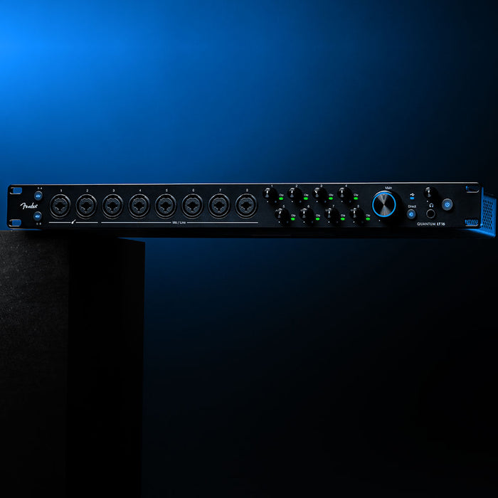 Fender | Quantum LT16 | 16x8 24 BIt / 192 kHz USB-C Audio Interface | Incl. Fender Studio Pro 8 (Perpetual)