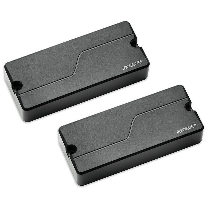 Fishman Fluence Bass 4 String Soapbar Set Black Plastic