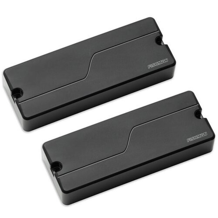 Fishman Fluence Bass Soapbar 5-String Pickup Set Black Plastic