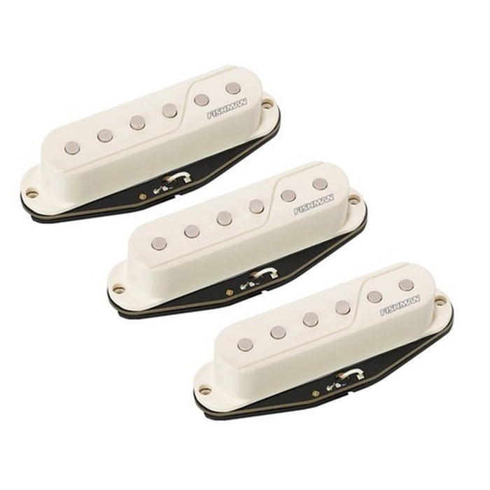 Fishman Fluence Set of Single Coil Pickups for Strat White