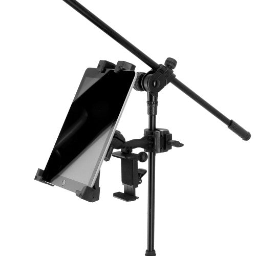 Gravity | MATTH01B | Tablet / iPad Mount Holder | w/ Additional Holder for Mobile Phone or PowerBank
