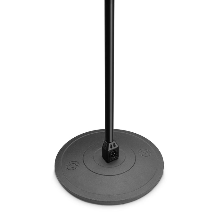 Gravity | MS23XLRB | Microphone Stand | w/ XLR Connector & Gooseneck