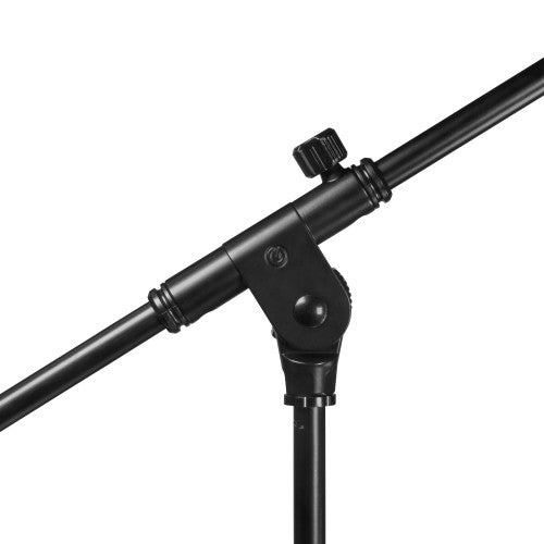 Gravity | TMS2322 | Touring Series | Microphone Stand | w/ Round Base & 2-Point Adjustment Telescoping Boom