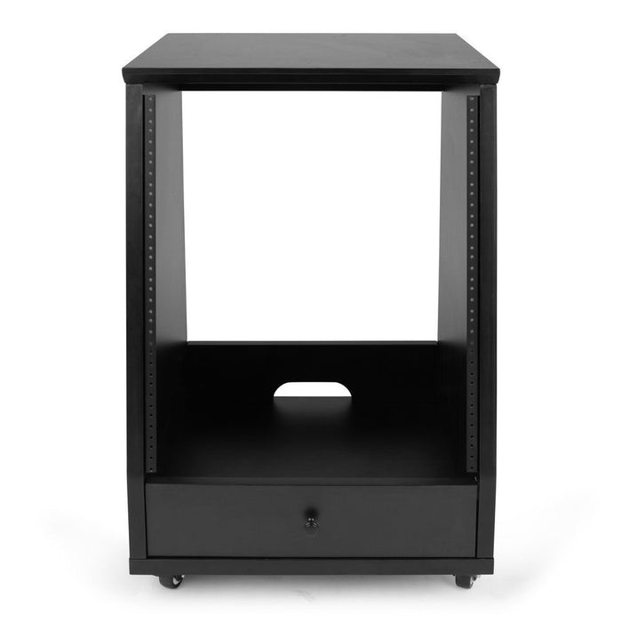 Gator | Elite Series | 12U Angled Studio Rack (Black)