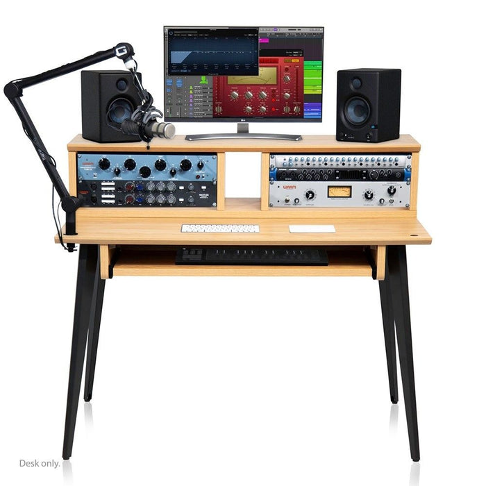 Gator | Elite Series | Studio Furniture Desk For Home Studio (Maple)