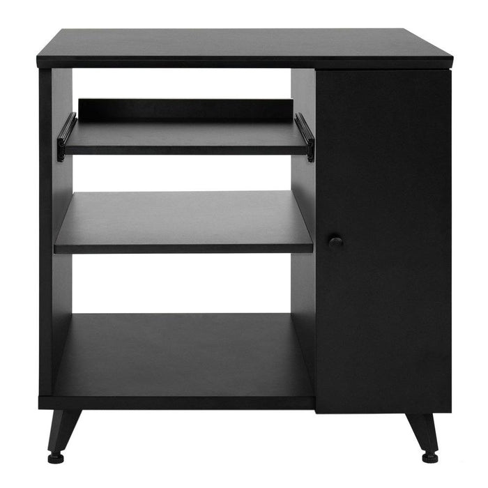 Gator | Elite Series | Sidecar Studio Rack Cabinet - Black
