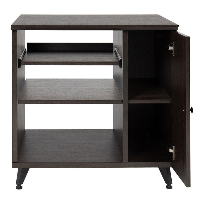 Gator | Elite Series | Sidecar Studio Rack Cabinet - Brown