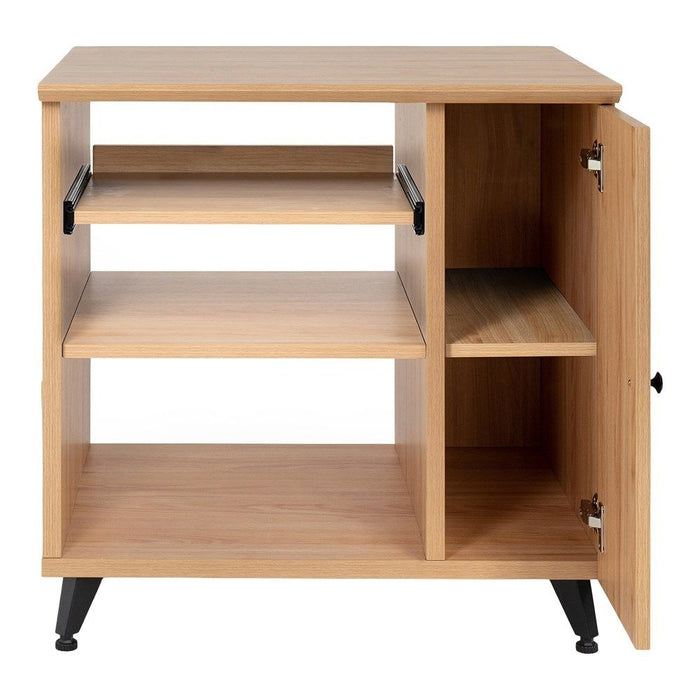 Gator | Elite Series | Sidecar Studio Rack Cabinet - Maple